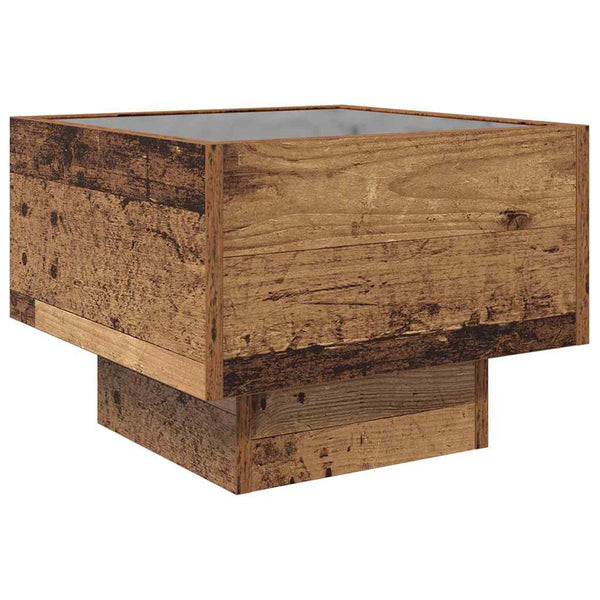 Couchtisch Altholz 40x40 cm