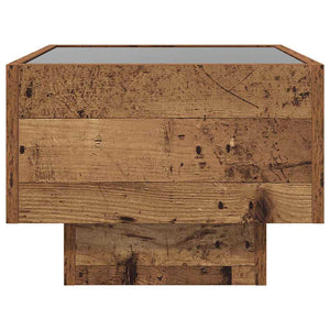 Couchtisch Altholz 40x40 cm