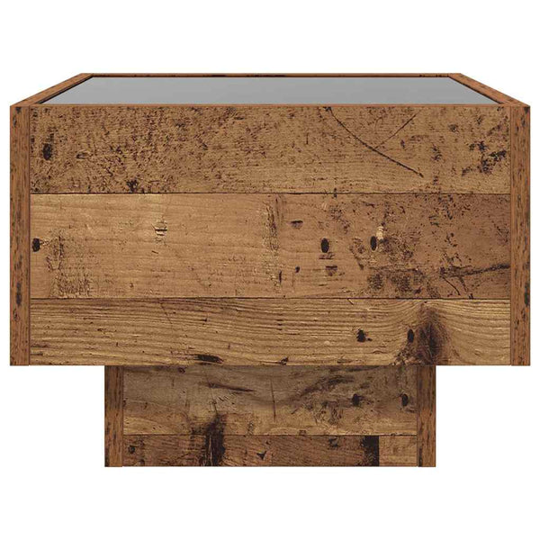 Couchtisch Altholz 40x40 cm