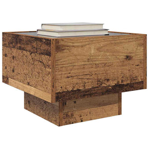 Couchtisch Altholz 40x40 cm