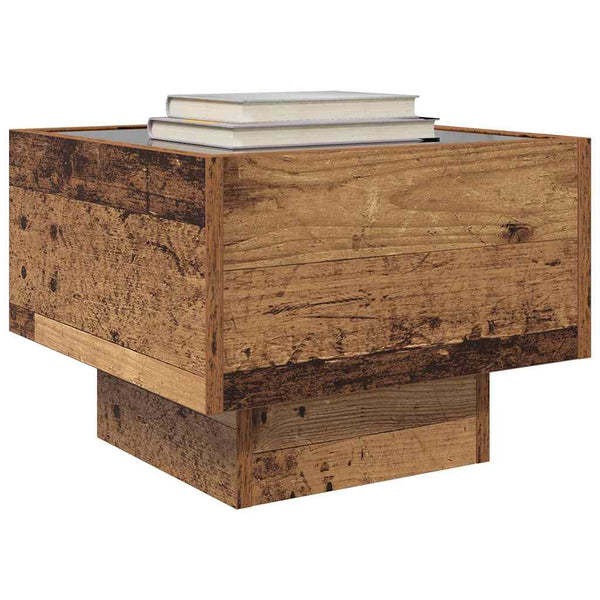 Couchtisch Altholz 40x40 cm