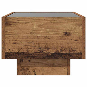 Couchtisch Altholz 40x40 cm