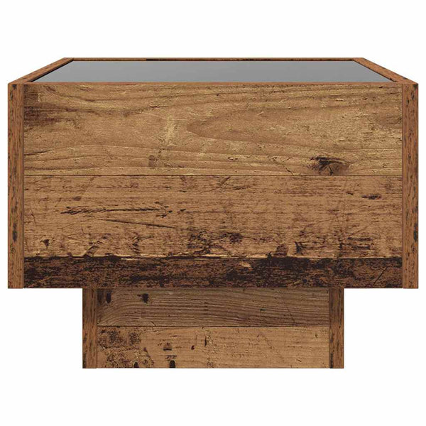 Couchtisch Altholz 40x40 cm