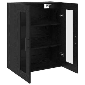 Wandmontierte Schränke, 2er-Set, Eichen-Optik