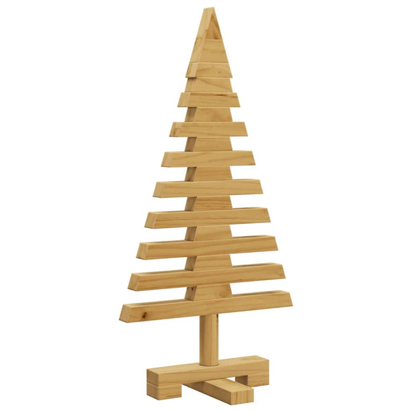 Holz Weihnachtsbaum Braun 60cm
