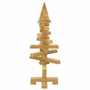 Holz Weihnachtsbaum Braun 60cm