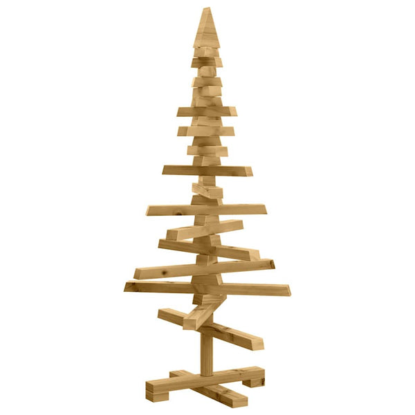 Holz Weihnachtsbaum Braun 90cm