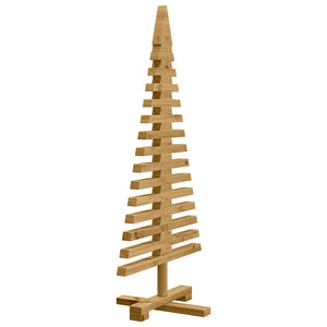 Holz Weihnachtsbaum Braun 90cm