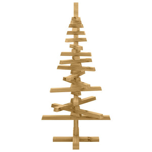 Holz Weihnachtsbaum Braun 90cm