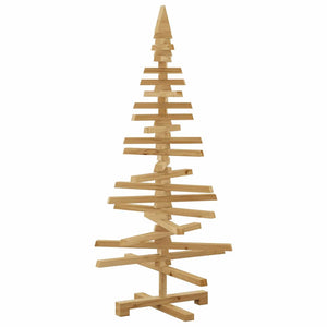 Holz Weihnachtsbaum Braun 120cm mit Ständer