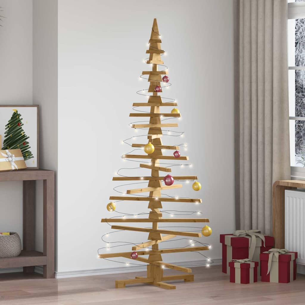 Holz Weihnachtsbaum 180 cm mit Ständer