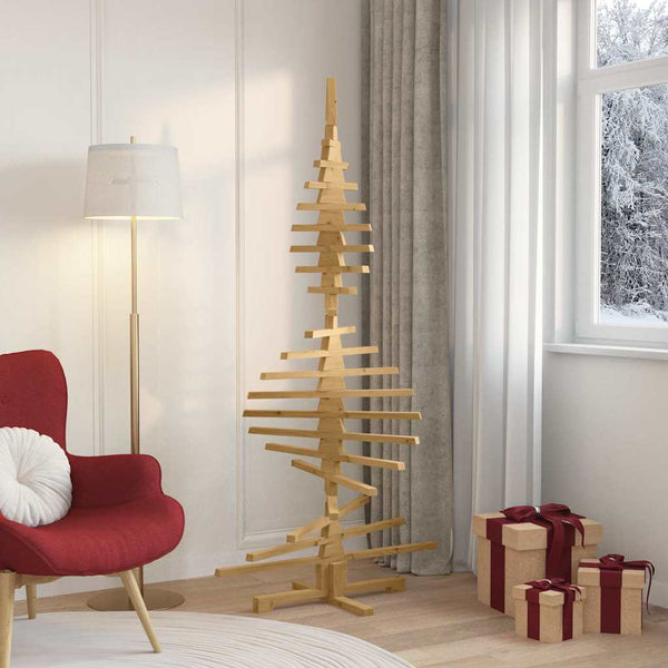 Holz Weihnachtsbaum 180 cm mit Ständer