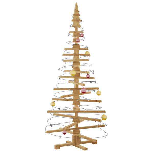Holz Weihnachtsbaum 180 cm mit Ständer
