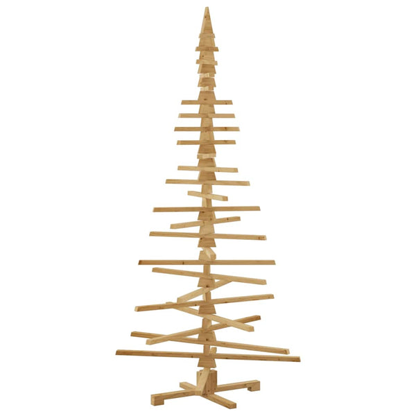 Holz Weihnachtsbaum mit Ständer 210cm