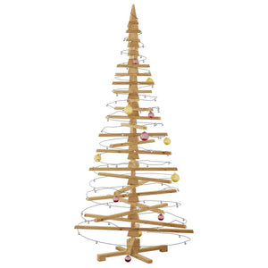 Holz Weihnachtsbaum mit Ständer 210cm