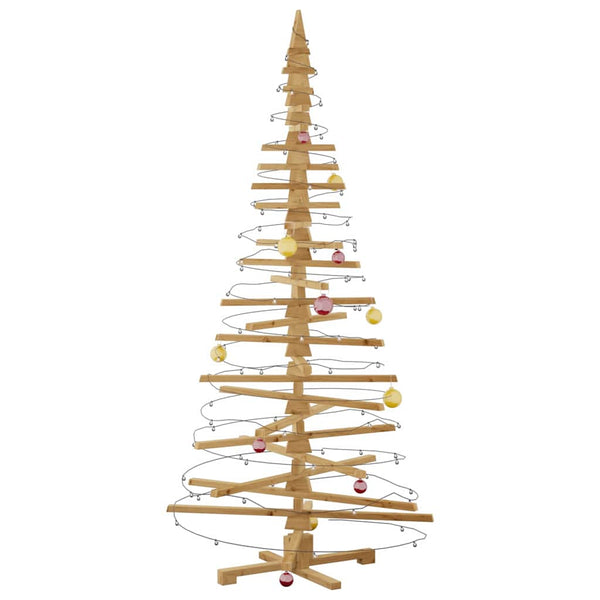 Holz Weihnachtsbaum mit Ständer 210cm