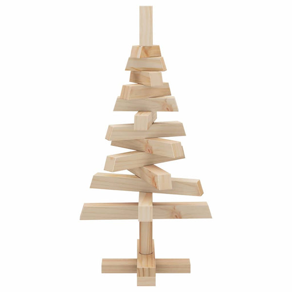 Weihnachtsbaum Kiefer Massivholz Natur 60cm