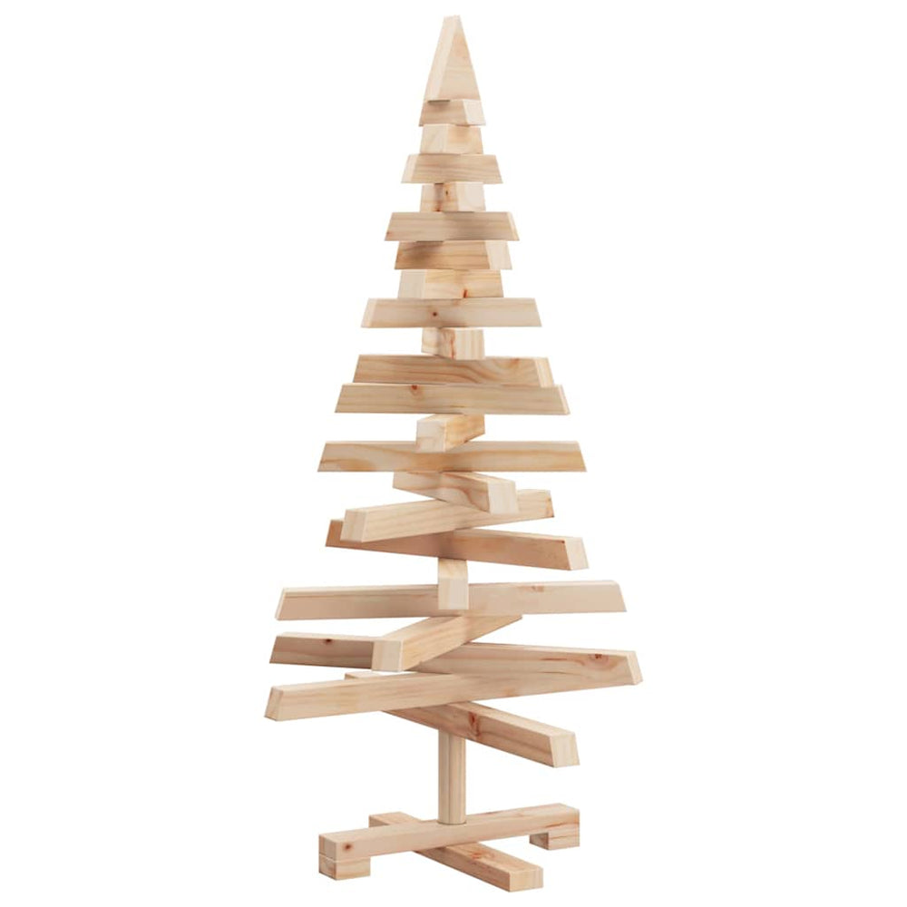 Weihnachtsbaum Kiefer Massivholz 90cm mit Ständer