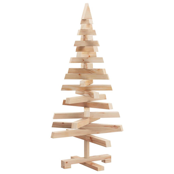 Weihnachtsbaum Kiefer Massivholz 90cm mit Ständer