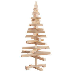 Weihnachtsbaum Kiefer Massivholz 90cm mit Ständer