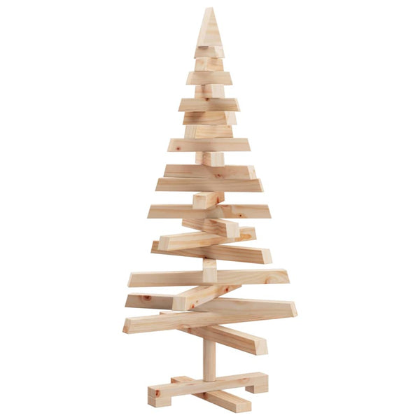 Weihnachtsbaum Kiefer Massivholz 90cm mit Ständer