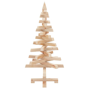 Weihnachtsbaum Kiefer Massivholz 90cm mit Ständer