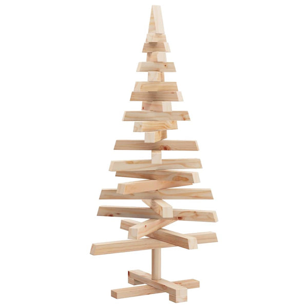 Weihnachtsbaum Kiefer Massivholz 90cm mit Ständer