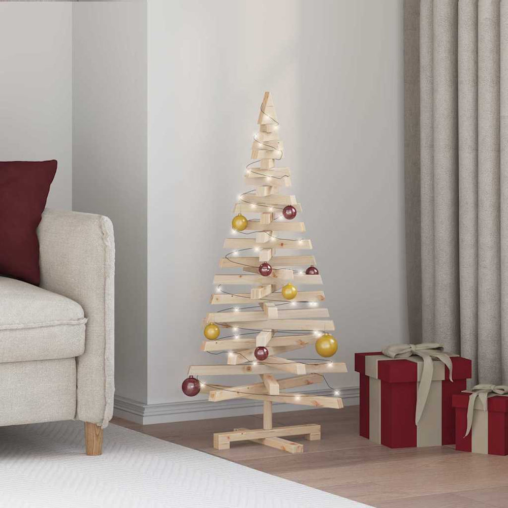 Weihnachtsbaum Kiefer Massivholz 120cm