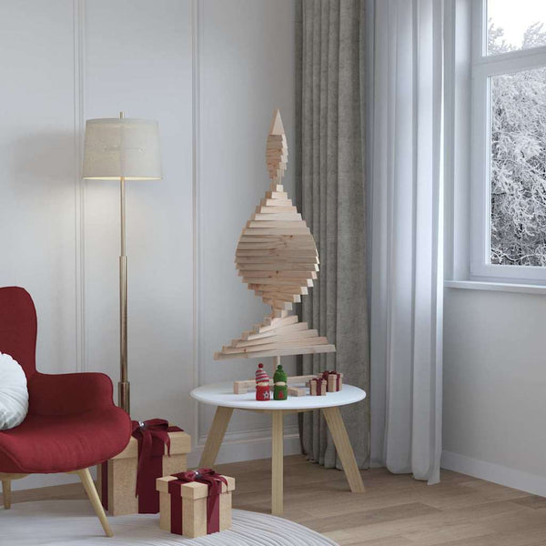 Weihnachtsbaum Kiefer Massivholz 120cm