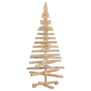 Weihnachtsbaum Kiefer Massivholz 120cm