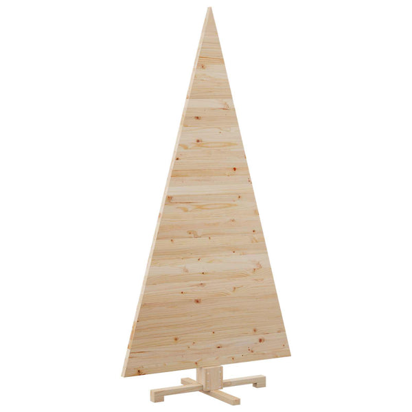 Weihnachtsbaum mit Ständer 180 cm Kiefer Massivholz