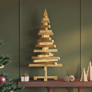 Weihnachtsbaum Braun 90cm Kiefer Massivholz