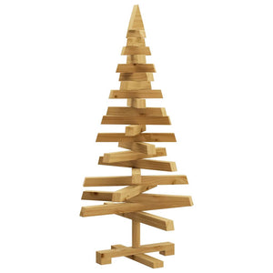 Weihnachtsbaum Braun 90cm Kiefer Massivholz