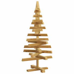 Weihnachtsbaum Braun 90cm Kiefer Massivholz