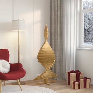 Weihnachtsbaum Braun 150cm mit Ständer