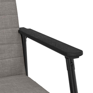Sessel Taupe Stoff 59x75x78cm