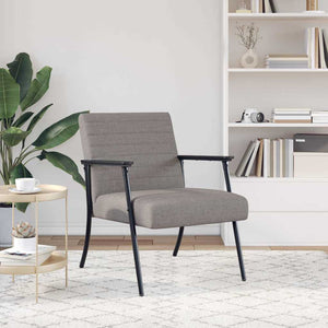 Sessel Taupe Stoff 59x75x78cm
