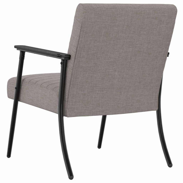 Sessel Taupe Stoff 59x75x78cm