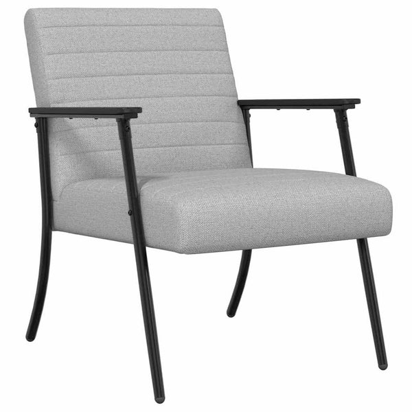 Sessel Wolkengrau Stoff 59x75x78 cm