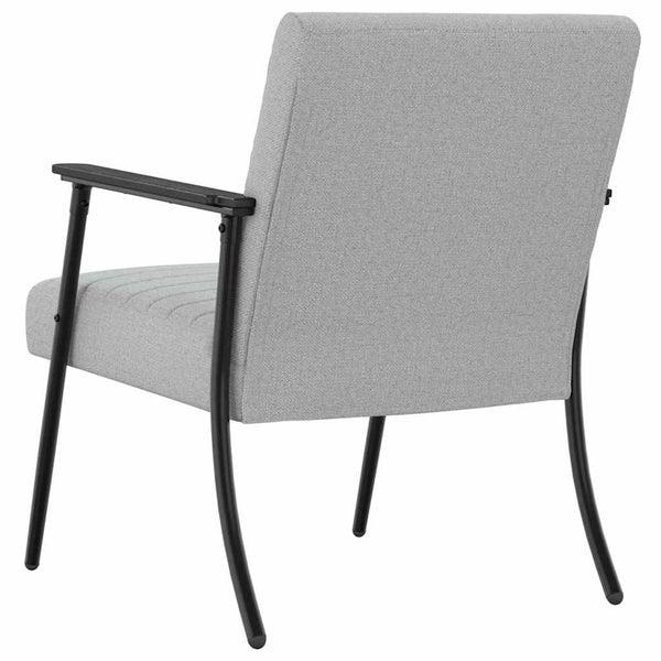 Sessel Wolkengrau Stoff 59x75x78 cm