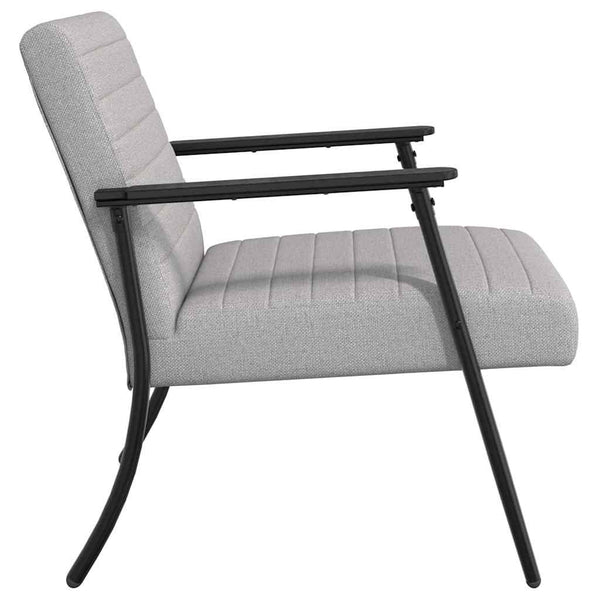 Sessel Wolkengrau Stoff 59x75x78 cm