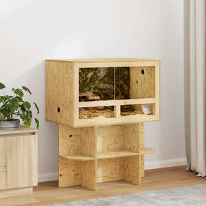 OSB Terrarium Braun 80x50x50 cm