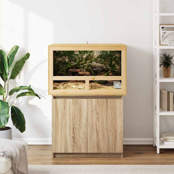 OSB Terrarium Braun 80x50x50 cm