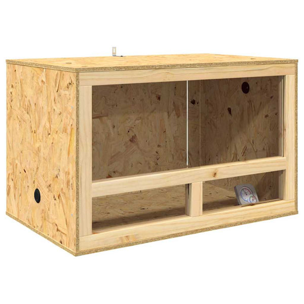 OSB Terrarium Braun 80x50x50 cm