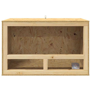 OSB Terrarium Braun 80x50x50 cm