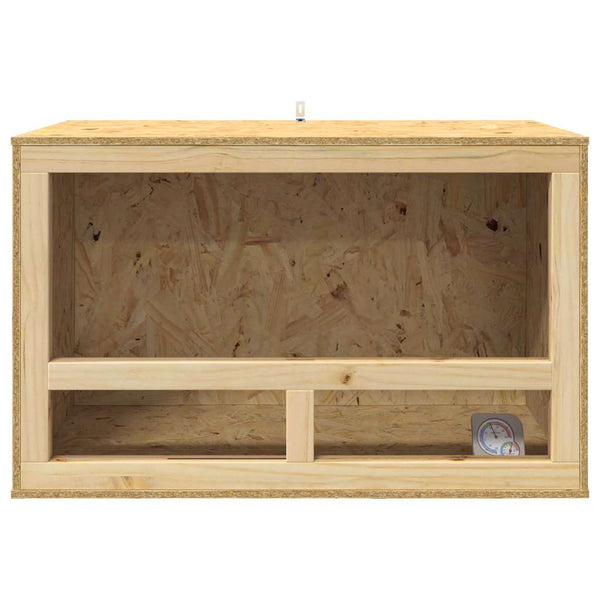 OSB Terrarium Braun 80x50x50 cm