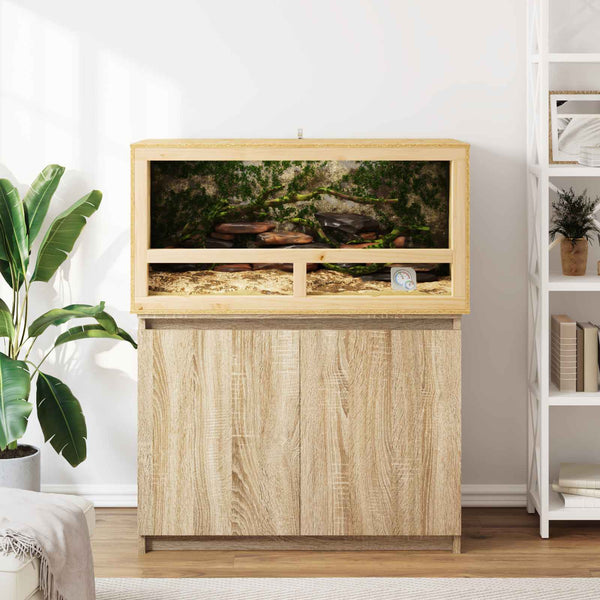 OSB Terrarium Braun 40x40x40 cm