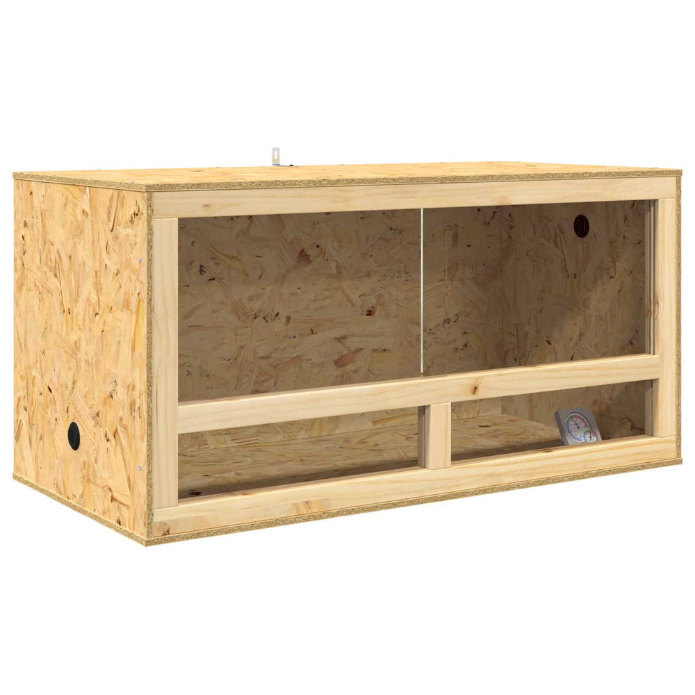 OSB Terrarium Braun 40x40x40 cm