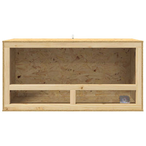 OSB Terrarium Braun 40x40x40 cm