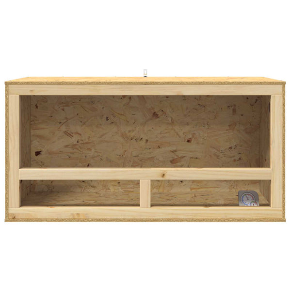 OSB Terrarium Braun 40x40x40 cm
